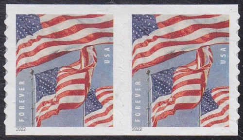 # 5657 (2022) Flags, APU - Coil pr, MNH