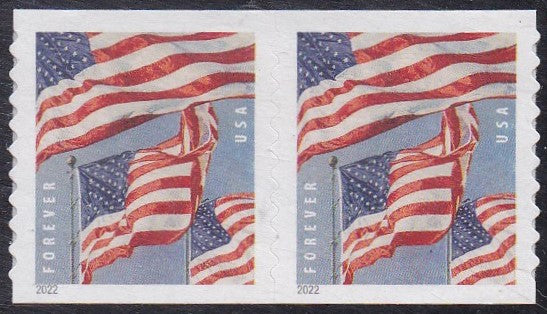 # 5657 (2022) Flags, APU - Coil pr, MNH