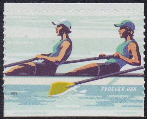 # 5696 (2022) Rowing - Blue sgl, MNH