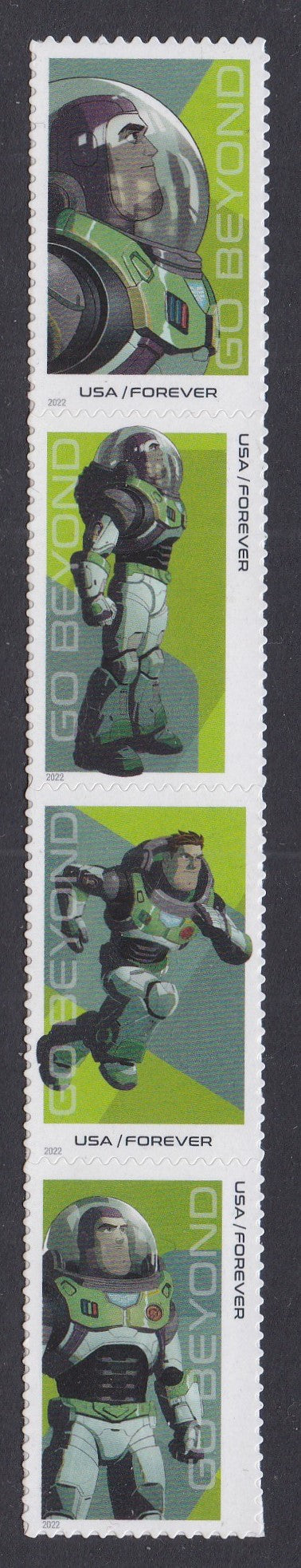 # 5709-12 (2022) Buzz Lightyear - Strip/4, MNH