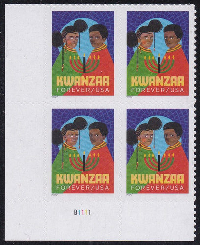 # 5737 (2022) Kwanzaa - PB, LL #B1111, MNH