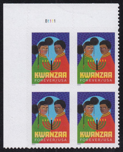 # 5737 (2022) Kwanzaa - PB, UL #B1111, MNH