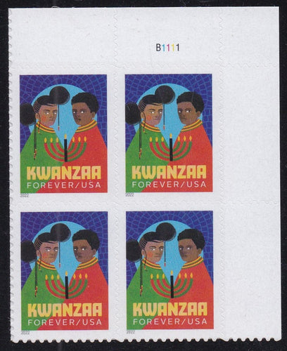 # 5737 (2022) Kwanzaa - PB, UR #B1111, MNH