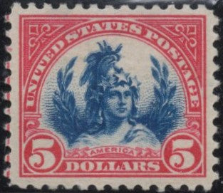# 573 (1923) Head of Freeedom - Sgl, MH