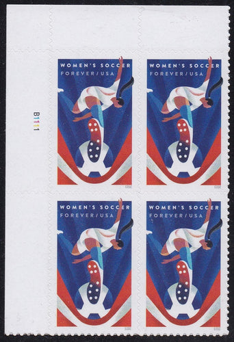 # 5754 (2023) Women's Soccer - PB, UL #B1111, MNH