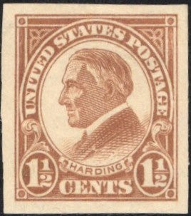 # 576 (1925) Harding - Sgl, XF MLH [9]