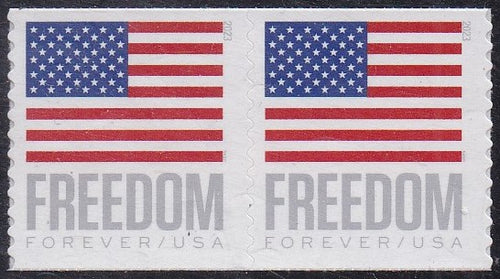 # 5789a (2023) Flags, BCA - Coil pr, MNH