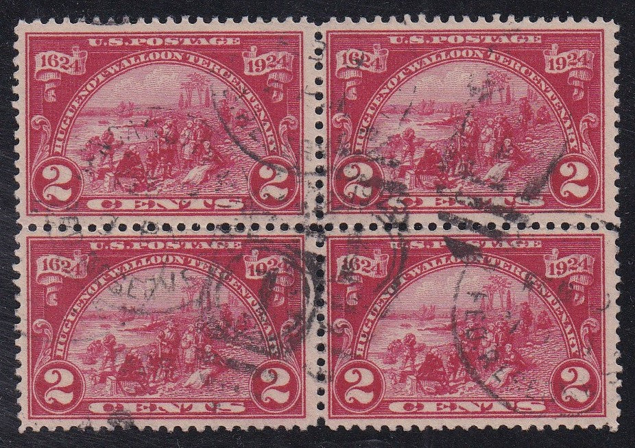 # 615 (1924) Landing at Fort Orange - BK/4, Used