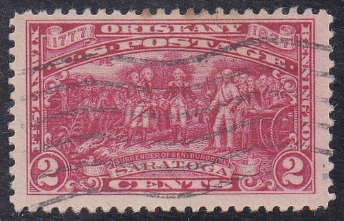 # 644 (1927) Burgoyne Campaign - Sgl, Used [2]