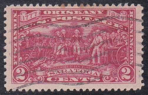 # 644 (1927) Burgoyne Campaign - Sgl, Used [2]