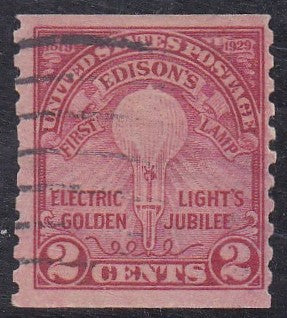 # 656 (1929) Edison Bulb - Coil sgl, Used [3]
