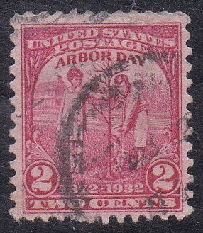 # 717 (1932) Arbor Day - Sgl, Used