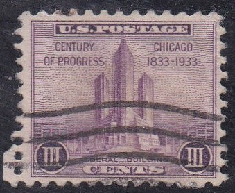 # 729 (1933) Federal Building - Sgl, Used