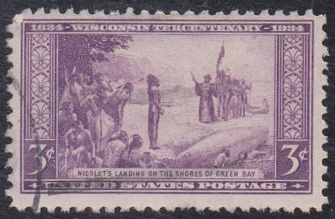 # 739 (1934) Wisconsin - Sgl, Used