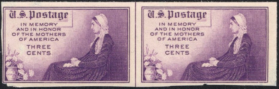 # 754 (1935) Whistler's Mother - H pr / V line, NGAI (az)