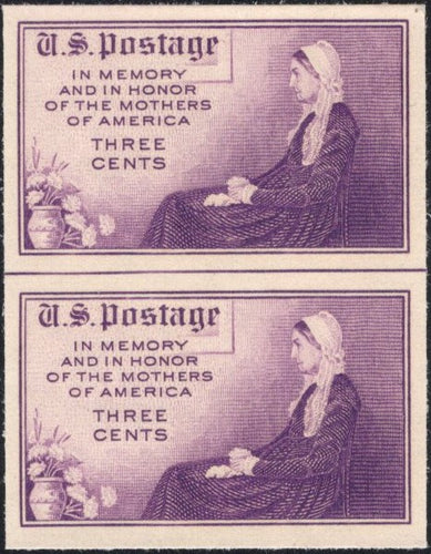 # 754 (1935) Whistler's Mother - V pr / H line