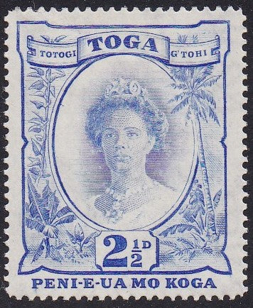 Tonga # 76 (1942) Queen Salote - Sgl, MLH