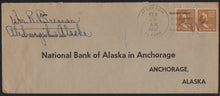# 805 (1952) Prexie Cover - Envelope, Alaska Territory