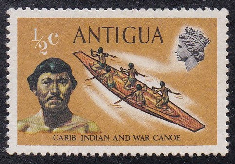 Antigua # 241 (1970) Canoe - Sgl, MNH
