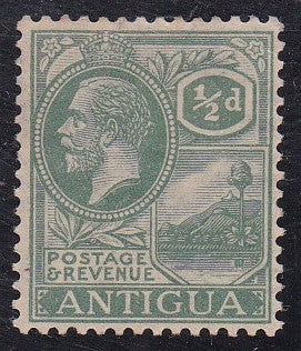 Antigua # 42 (1921) St John's Harbor - Sgl, MLH