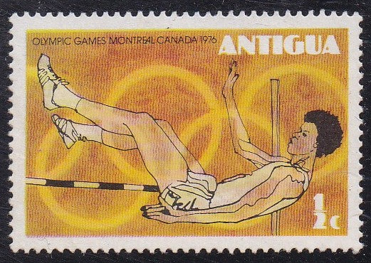Antigua # 431 (1976) Olympics - Sgl, MLH