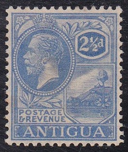 Antigua # 49 (1921) St John's Harbor - Sgl, MLH