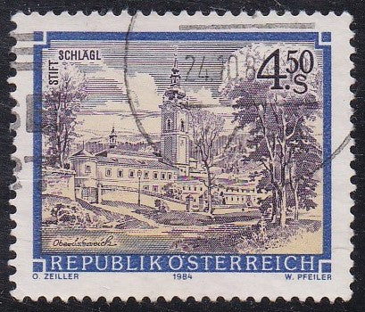Austria #1287 (1984) Monestary - Sgl, Used