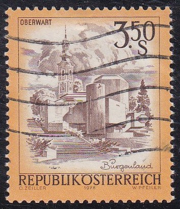 Austria #963A (1973) Church - Sgl, Used