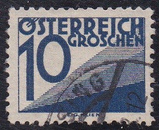 Austria #J139 (1925) Postage Due - Sgl, Used