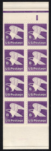 BK136 (1981) Eagle, 'B', Second Transition Rate - BKLT, Left Jointline, MNH
