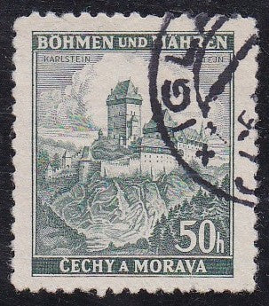 Bohemia & Moravia # 28 (1939) Castle - Sgl, Used
