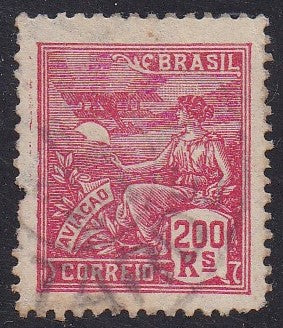 Brazil # 227 (1922) Aviation - Sgl, Used