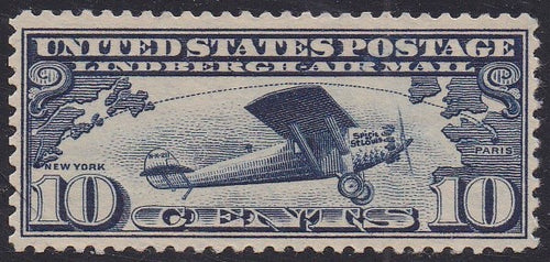 # C10 (1927) Lindbergh's Plane - Sgl, MNH [Q2]
