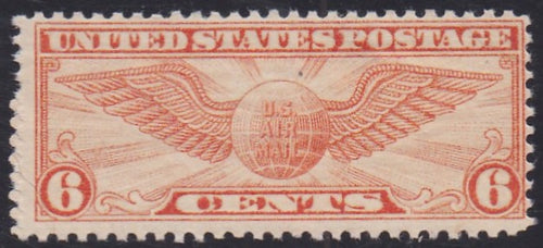 # C19 (1934) Winged Globe - Sgl, Fine MNH