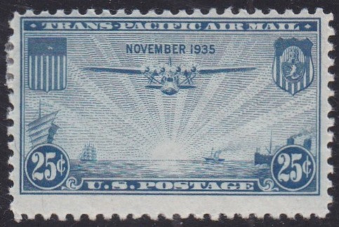 # C20 (1935) China Clipper - Sgl, F MH (Q)