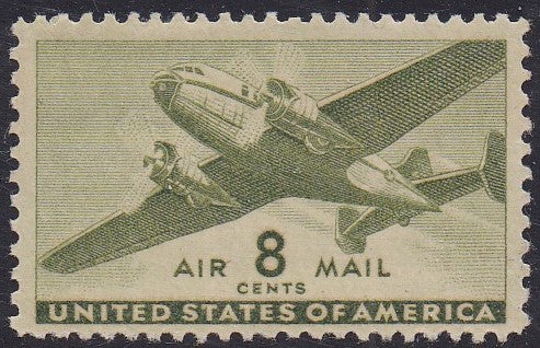 # C26 (1944) Twin-Motored Transport - Sgl, VF MNH (Q)