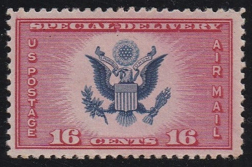 CE2 (1936) Eagle, Air Post Special Delivery - Sgl, VF MLH (1)