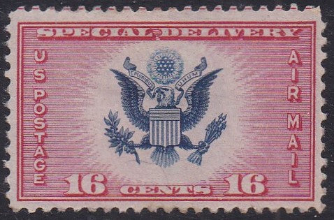 CE2 (1936) Eagle, Air Post Special Delivery - Sgl, VF MH (Q)