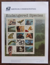 CP503 (1996) Endangered Species - Commemorative Panels