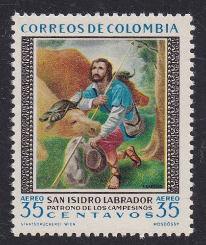Colombia # C387 (1960) St. Isidore - Sgl, MNH