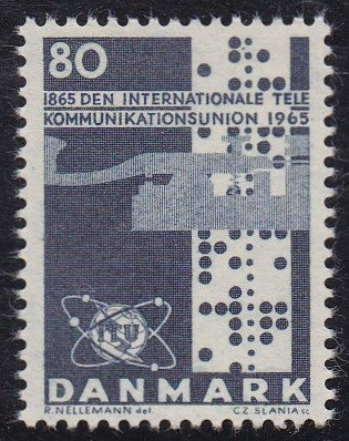 Denmark # 420 (1965) Telegraph - Sgl, MNH