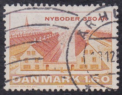 Denmark # 679 (1981) Nyboder Development - Sgl, Used
