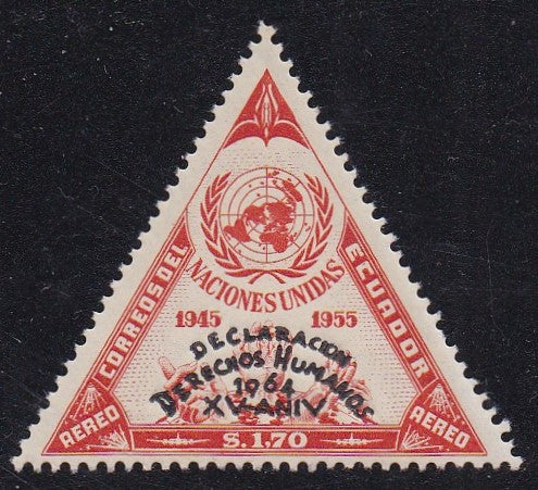 Ecuador # C426 (1964) Human Rights - Sgl, MNH