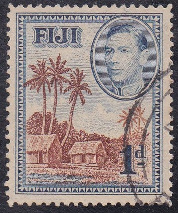 Fiji # 118 (1938) Figian Village - Sgl, Used