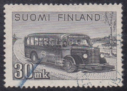 Finland # 253A (1947) Post Bus - Sgl, Used