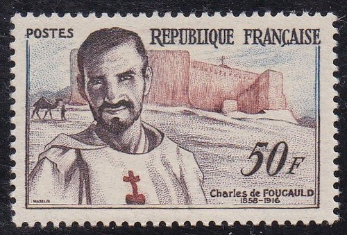 France # 906 (1959) Charles de Foucauld - Sgl, MNH