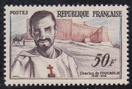 France # 906 (1959) Charles de Foucauld - Sgl, MNH