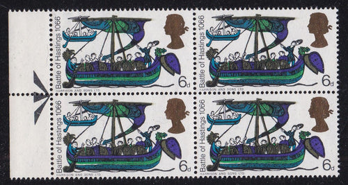 Great Britain # 476 (1966) Norman Ship - Arrow BK/4, Left, MNH