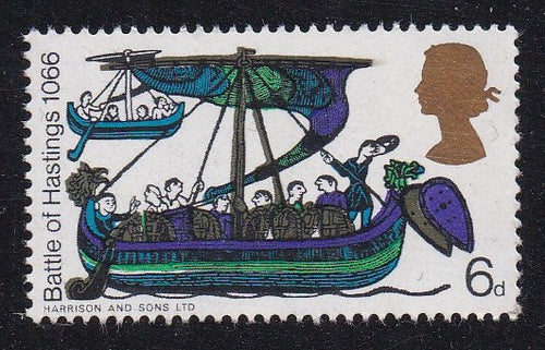 Great Britain # 476 (1966) Norman Ship - Sgl, MNH