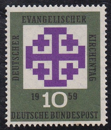 Germany # 803 (1959) German Protestants - Sgl, MNH